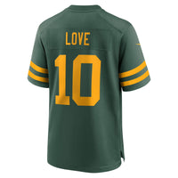 Green Bay Packers Football Jersey, Game Alternate Sportswear Jersey Shirt, Lightweight Breathable Athletic Jersey, Casual Gift for Men