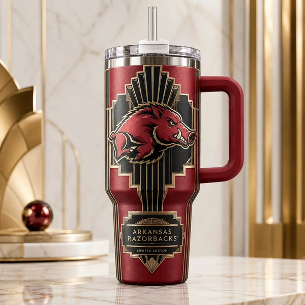 ARK Crimson Deco - Razorback Crest Tumbler - main