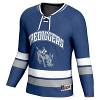 Colorado School of Mines Orediggers Hockey Jersey, Sportswear Jersey Shirt, Long Sleeve Hockey Jersey, Casual Gift for Men, Style 202200687
