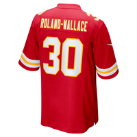 Chris Roland-Wallace Kansas City Chiefs Football Jersey, Sportswear Jersey Shirt, Lightweight Breathable Athletic Jersey, Casual Gift for Men
