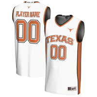 Texas Longhorns Basketball Jersey, White Fashion Lightweight Sportswear Jersey Shirt, Sleeveless Athletic Tank Jersey, Casual Gift for Men