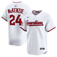Triston McKenzie Cleveland Guardians Baseball Jersey, White Sportswear Jersey Shirt, Lightweight Breathable Athletic Jersey, Casual Gift for Men