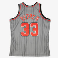 Chicago Bulls Basketball Jersey, Grey Authentic Swingman Sportswear Jersey Shirt, Sleeveless Athletic Tank Jersey, Casual Gift for Men