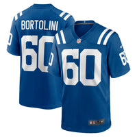 Tanor Bortolini Indianapolis Colts Football Jersey, Royal Sportswear Jersey Shirt, Lightweight Breathable Athletic Jersey, Casual Gift for Men