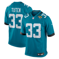 Bhayshul Tuten Jacksonville Jaguars Football Jersey, Teal Sportswear Jersey Shirt, Lightweight Breathable Athletic Jersey, Casual Gift for Men