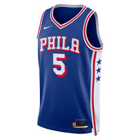 Quentin Grimes Philadelphia 76ers Basketball Jersey, Royal Sportswear Jersey Shirt, Sleeveless Athletic Tank Jersey, Casual Gift for Men