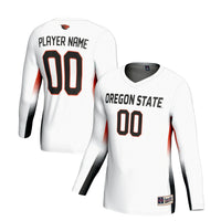 Oregon State Beavers Volleyball Jersey, White Lightweight Sportswear Jersey Shirt, Lightweight Breathable Athletic Jersey, Casual Gift for Men