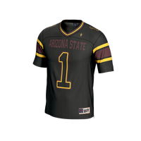 Arizona State Sun Devils Football Jersey, Black Fashion Sportswear Jersey Shirt, Lightweight Breathable Athletic Jersey, Casual Gift for Men