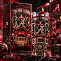 ALA - Crimson Relief, Script and Stadium Light