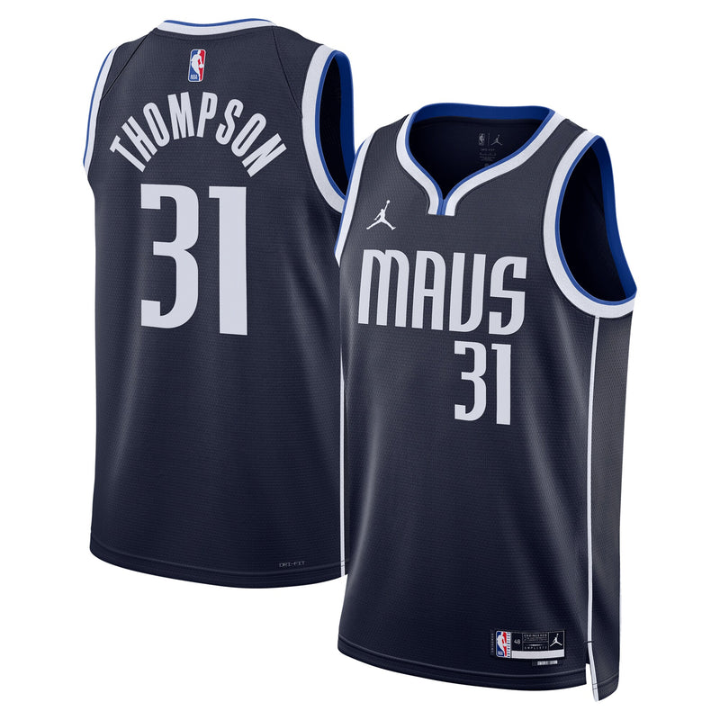 Klay Thompson Dallas Mavericks Basketball Jersey, Navy Swingman Sportswear Jersey Shirt, Sleeveless Athletic Tank Jersey, Casual Gift for Men