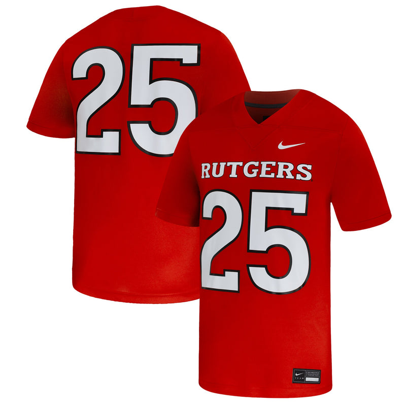 Rutgers Scarlet Knights Football Jersey, Replica Game Sportswear Jersey Shirt, Lightweight Breathable Athletic Jersey, Casual Gift for Men