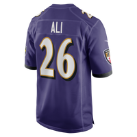 Rasheen Ali Baltimore Ravens Football Jersey, Purple Game Sportswear Jersey Shirt, Lightweight Breathable Athletic Jersey, Casual Gift for Men