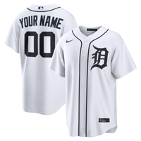 Detroit Tigers Baseball Jersey, White Sportswear Jersey Shirt, Lightweight Breathable Athletic Jersey, Casual Gift for Men, Style 2001925987