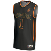 Florida A&M Rattlers Lightweight Basketball Jersey, Black Sportswear Jersey Shirt, Sleeveless Athletic Tank Jersey, Casual Gift for Men