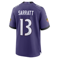 Elijah Sarratt Baltimore Ravens Football Jersey, Purple Sportswear Jersey Shirt, Lightweight Breathable Athletic Jersey, Casual Gift for Men