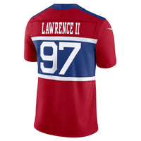Dexter Lawrence II New York Giants Football Jersey, Red Sportswear Jersey Shirt, Lightweight Breathable Athletic Jersey, Casual Gift for Men