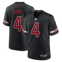 Jeremiyah Love Arizona Cardinals Football Jersey, Black Sportswear Jersey Shirt, Lightweight Breathable Athletic Jersey, Casual Gift for Men