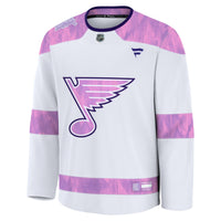 St. Louis Blues Hockey Jersey, White Sportswear Jersey Shirt, Long Sleeve Hockey Sweater Jersey, Casual Gift for Men, Style 203564962
