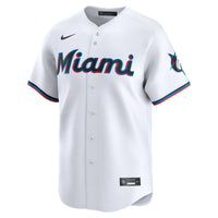Miami Marlins Baseball Jersey, White Sportswear Jersey Shirt, Lightweight Breathable Athletic Jersey, Casual Gift for Men, Style 202644555