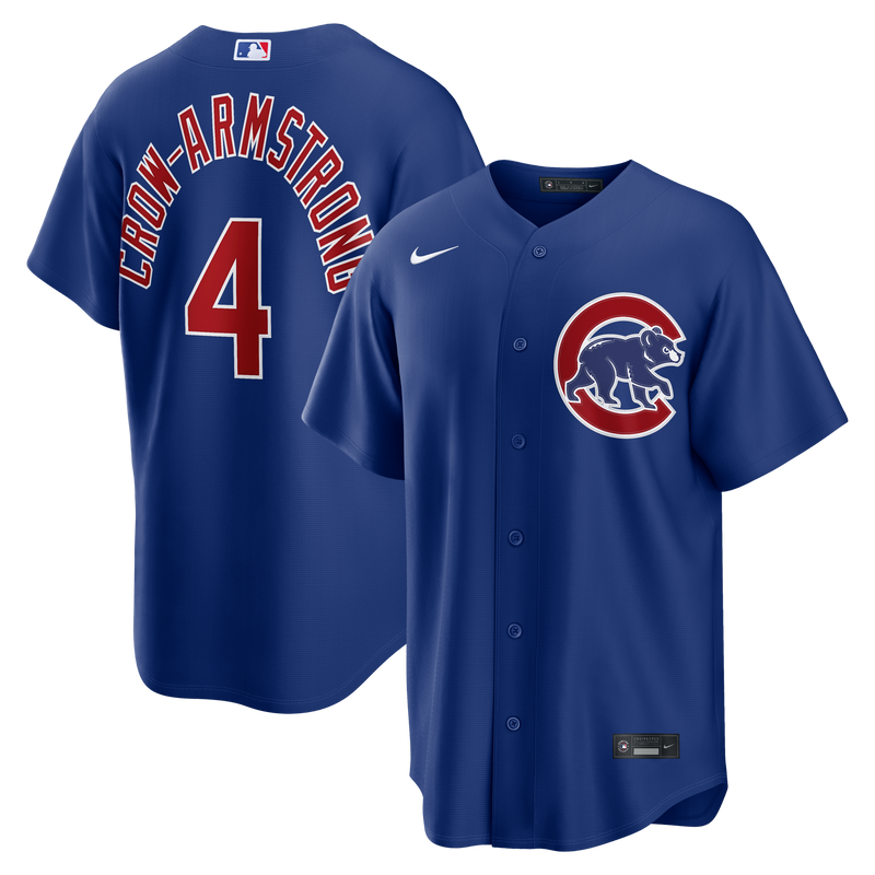 Pete Crow-Armstrong Chicago Cubs Baseball Jersey, Royal Sportswear Jersey Shirt, Lightweight Breathable Athletic Jersey, Casual Gift for Men