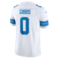 Jahmyr Gibbs Detroit Lions Football Jersey, White Limited Sportswear Jersey Shirt, Lightweight Breathable Athletic Jersey, Casual Gift for Men