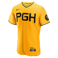 Roberto Clemente Pittsburgh Pirates Baseball Jersey, Gold Sportswear Jersey Shirt, Lightweight Breathable Athletic Jersey, Casual Gift for Men