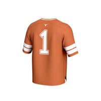 Texas Longhorns Football Jersey, Orange Sportswear Jersey Shirt, Lightweight Breathable Athletic Jersey, Casual Gift for Men, Style 203486619