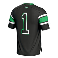 North Dakota Football Jersey, Black Sportswear Jersey Shirt, Lightweight Breathable Athletic Jersey, Casual Gift for Men