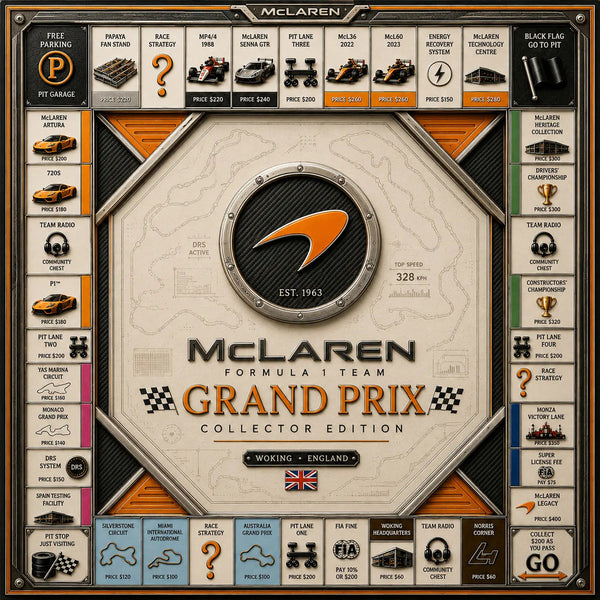 MCL Grid Order - Papaya, Carbon and Quiet Precision - main