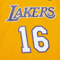 Swingman Jersey Los Angeles Lakers Basketball Jersey, Sportswear Jersey Shirt, Sleeveless Athletic Jersey, Casual Gift for Men, Style 203164585