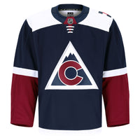 Colorado Avalanche Hockey Jersey, Navy Authentic Alternate Sportswear Jersey Shirt, Long Sleeve Hockey Sweater Jersey, Casual Gift for Men