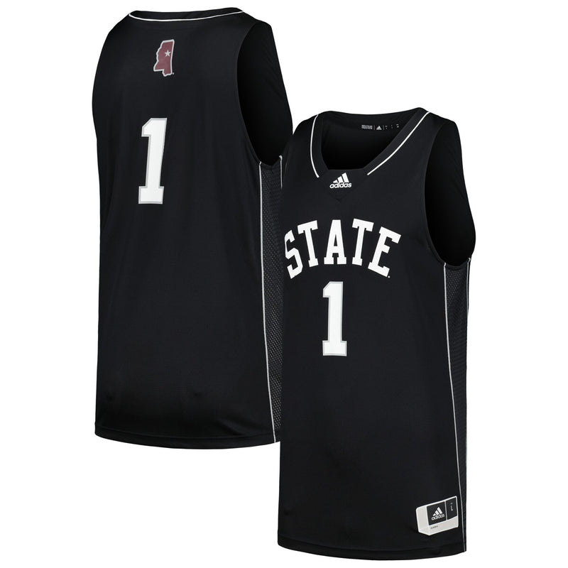 Mississippi State Bulldogs Swingman Basketball Jersey, Black Sportswear Jersey Shirt, Sleeveless Athletic Tank Jersey, Casual Gift for Men