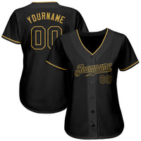 Custom Baseball Jersey, Black Old Sportswear Jersey Shirt, Athletic Button Down Moisture Wicking Jersey, Casual Gift for Men, Style Black0169