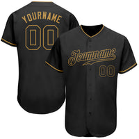 Custom Baseball Jersey, Black Old Sportswear Jersey Shirt, Athletic Button Down Moisture Wicking Jersey, Casual Gift for Men, Style Black0169