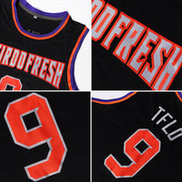 Custom Basketball Jersey, Black Maroon Gold Authentic Sportswear Jersey Shirt, Athletic Mesh Moisture Wicking Jersey, Casual Gift for Men