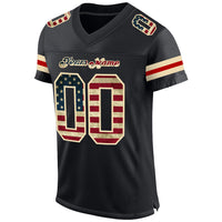 Vintage Football Jersey, Black Cream Sportswear Jersey Shirt, Athletic Mesh Moisture Wicking Jersey, Casual Gift for Men