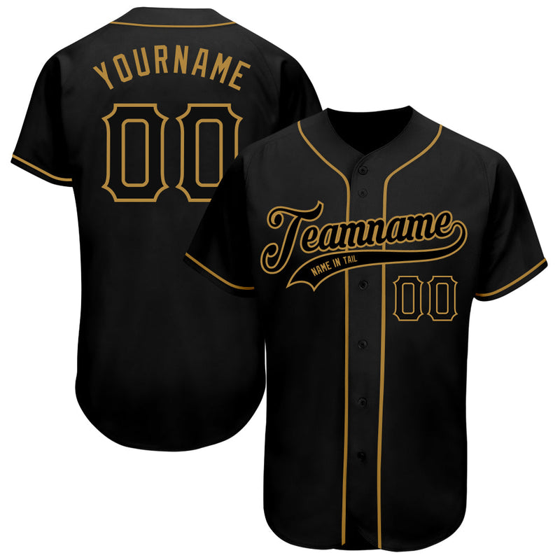 Custom Baseball Jersey, Black Old Sportswear Jersey Shirt, Athletic Button Down Moisture Wicking Jersey, Casual Gift for Men, Style Black0538