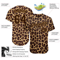 Custom Baseball Jersey, Brown Old Gold Sportswear Jersey Shirt, Athletic Button Down Moisture Wicking Jersey, Casual Gift for Men