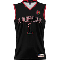 Louisville Cardinals Lightweight Basketball Jersey, Black Sportswear Jersey Shirt, Sleeveless Athletic Tank Jersey, Casual Gift for Men