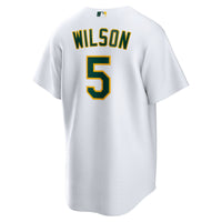 Jacob Wilson Athletics Baseball Jersey, White Replica Home Sportswear Jersey Shirt, Lightweight Breathable Athletic Jersey, Casual Gift for Men