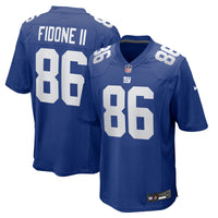 Thomas Fidone II New York Giants Football Jersey, Royal Sportswear Jersey Shirt, Lightweight Breathable Athletic Jersey, Casual Gift for Men