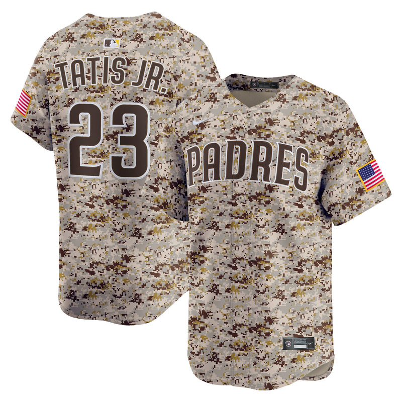 Fernando Tatis Jr. San Diego Padres Baseball Jersey, Camo Sportswear Jersey Shirt, Lightweight Breathable Athletic Jersey, Casual Gift for Men