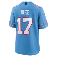 Chimere Dike Tennessee Titans Football Jersey, Blue Game Sportswear Jersey Shirt, Lightweight Breathable Athletic Jersey, Casual Gift for Men