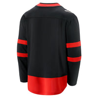 Ottawa Senators Hockey Jersey, Black Breakaway Sportswear Jersey Shirt, Long Sleeve Hockey Sweater Jersey, Casual Gift for Men, Style 4102933