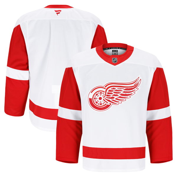 Detroit Red Wings White Away Authentic Pro Jersey