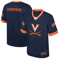 Virginia Cavaliers Football Jersey, Navy Sportswear Jersey Shirt, Lightweight Breathable Athletic Jersey, Casual Gift for Men, Style 203039982