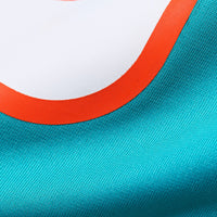 Kion Smith Miami Dolphins Football Jersey, Aqua Game Sportswear Jersey Shirt, Lightweight Breathable Athletic Jersey, Casual Gift for Men
