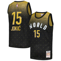 Nikola Jokic Basketball Jersey, Black Swingman Sportswear Jersey Shirt, Sleeveless Athletic Tank Jersey, Casual Gift for Men