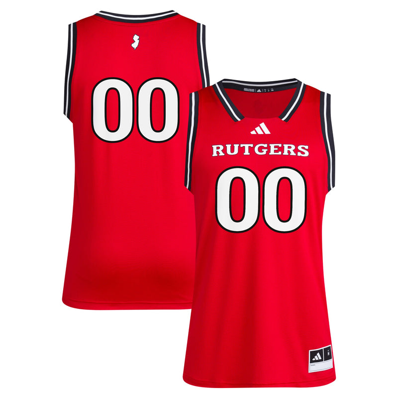 Rutgers Scarlet Knights Basketball Jersey, Replica Swingman Sportswear Jersey Shirt, Sleeveless Athletic Tank Jersey, Casual Gift for Men