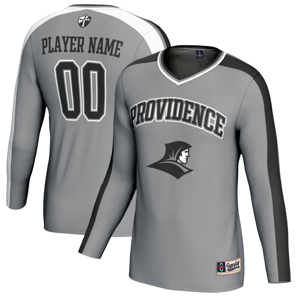 Providence Friars NIL Pick-A-Player Lightweight Collegiate Volleyball Fashion Jersey - Silver